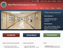 Tablet Screenshot of nweccharter.com